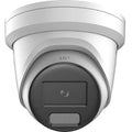 HIKVISION 4 MP SMART HYBRID LIGHT WITH COLORVU FIXED TURRET NETWORK CAMERA 2.8MM TWO-WAY AUDIO DS-2CD2347G2H-LISU/SL