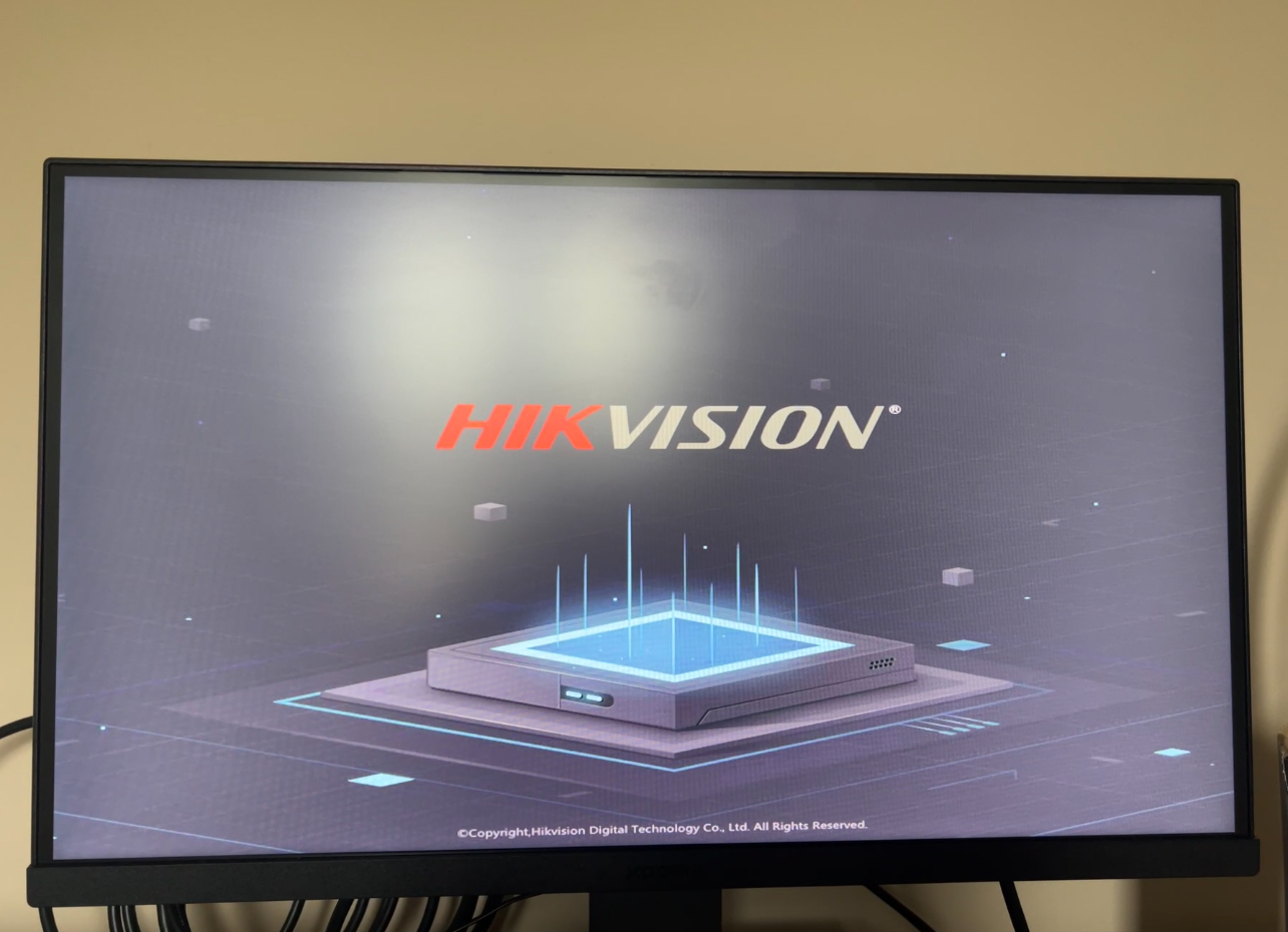 Commercial CCTV install example