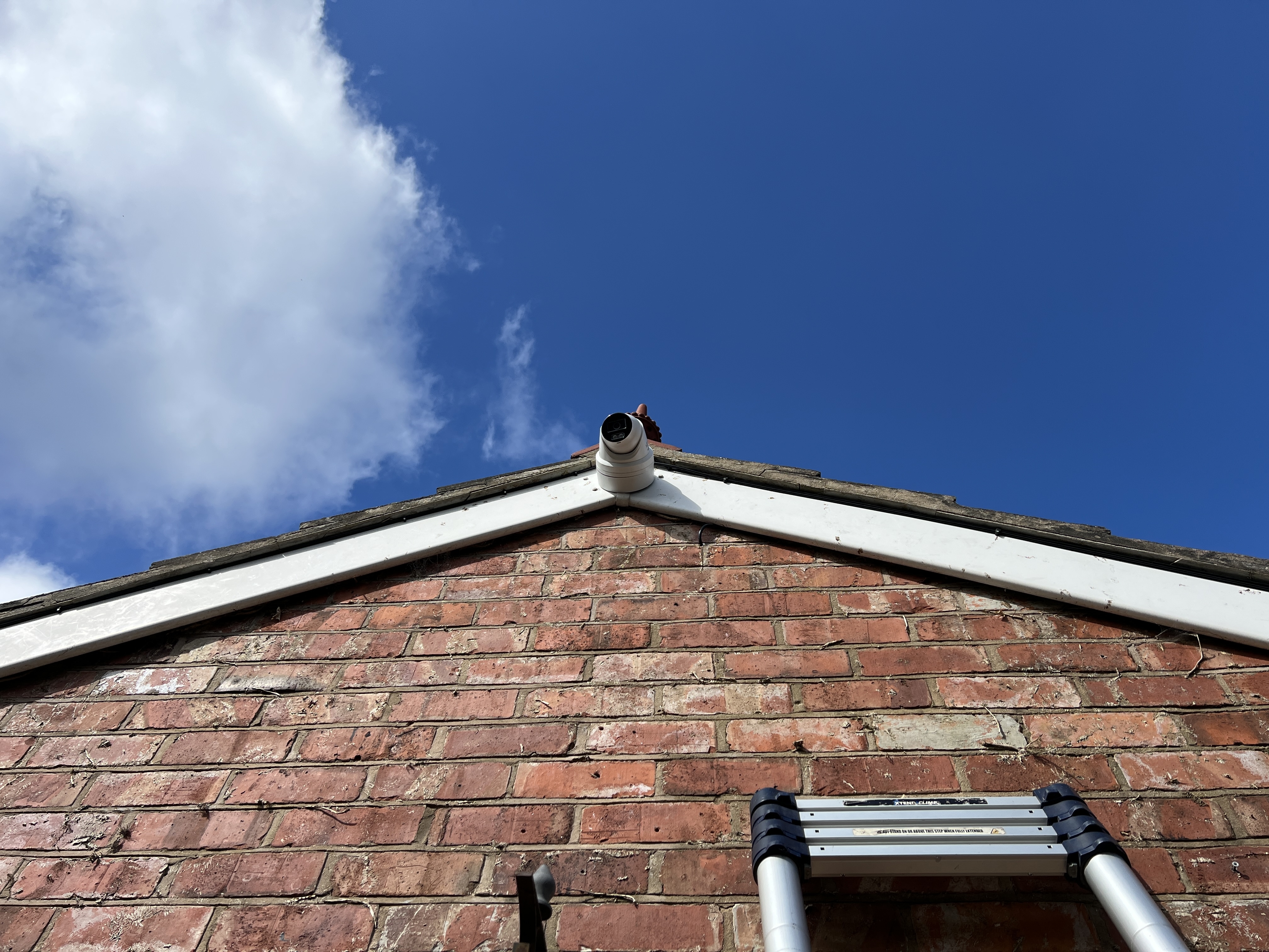 8MP Hikvision ColorVu residential install Middlewich